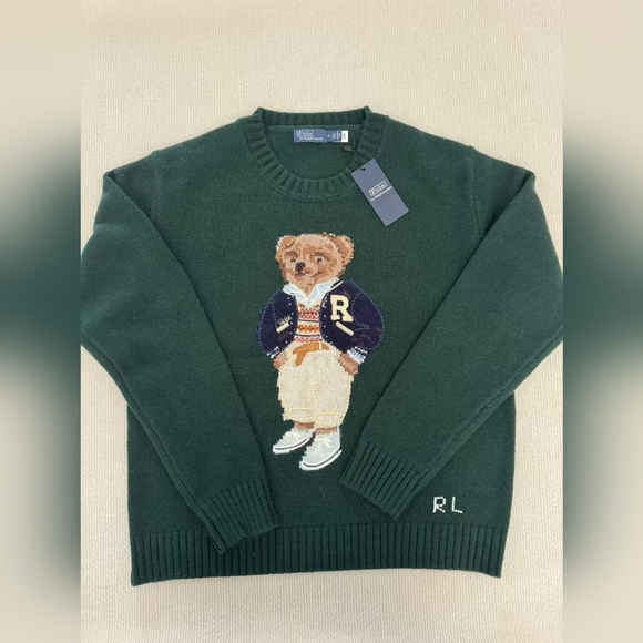 Polo Ralph Lauren Bear Sweater - Picture 1 of 7